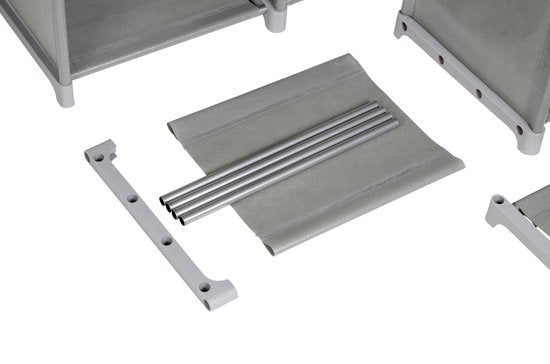 Bo-Camp - Fächerschrank - Mehrzweck - 6 Fächer