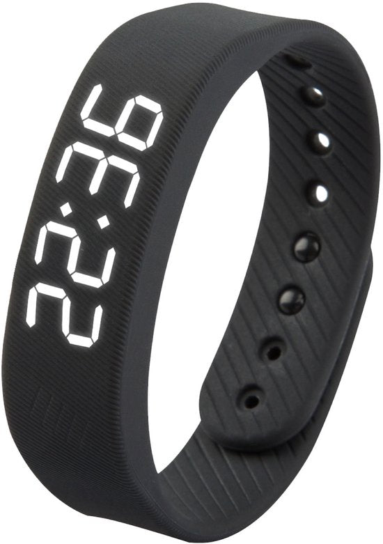 DreamCare Vibrationswecker - Wecker-Armband - für Tiefschläfer & Hörgeschädigte - Schrittzähler-Uhr - Stiller Wecker