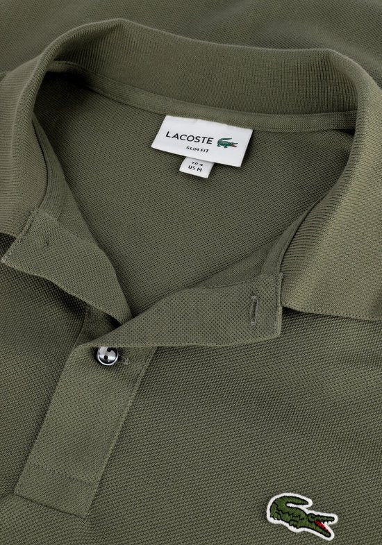 Lacoste 1hp3 Herren S/s Polo 12 Polos & T-shirts Herren - Poloshirt - Olive - Größe XS