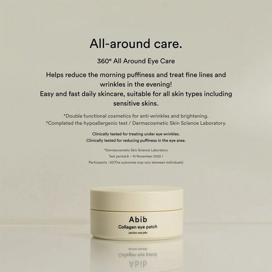 Abib Kollagen Augenpflaster Jericho Rose Jelly 60 st