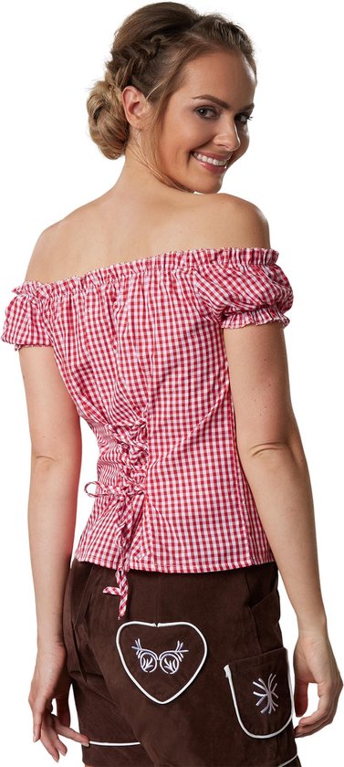 Dressforfun Faschingskostüm Bluse Hilde – Damen – Größe L
