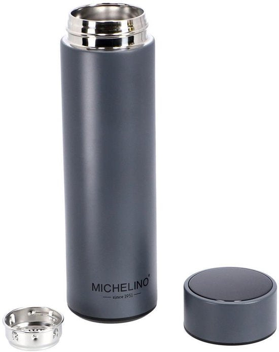 Michelino Thermosflasche mit Temperaturanzeige, 0,5 l
