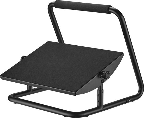 Fußhocker Schreibtisch ergonomisch verstellbar - Fußstütze - kippbar höhenverstellbar