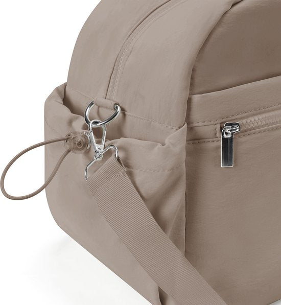 Skycases Weekend Bag - Persönlicher Gegenstand - Handgepäck für Ryanair und Transavia - Wasserdicht und geräumig - Intelligente Fächer - Ideal für Reisen und den täglichen Gebrauch - Champagner