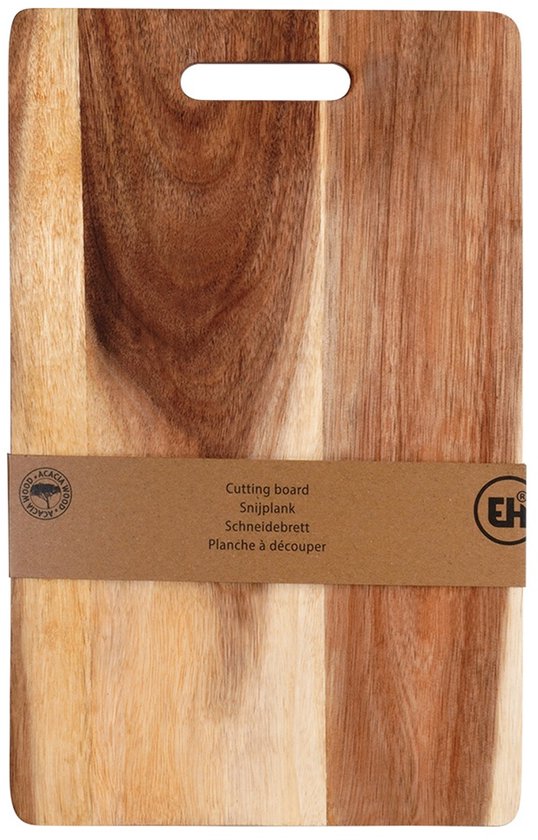 Schneidebrett aus Holz 36x23 cm - Küchenbrett - Küche