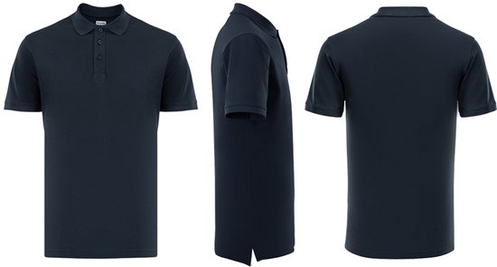 Milanoro - Größe M - Poloshirt - Herren - Weiß