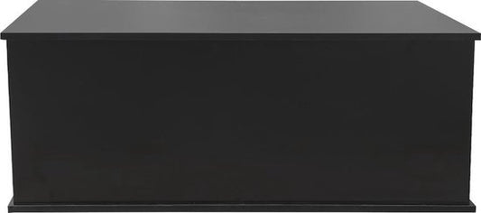 VDD - Aufbewahrungsbox - Spielzeug- und Kuscheldeckenbox - 100x40x40 cm - Schwarz