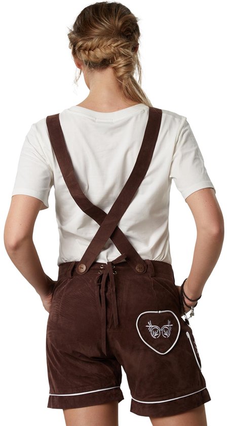 Dressforfun Lederhose Weißensee L - Faschingskostüm Halloween Kostüm Karneval Kostüm Fasching Kostüm - 302802