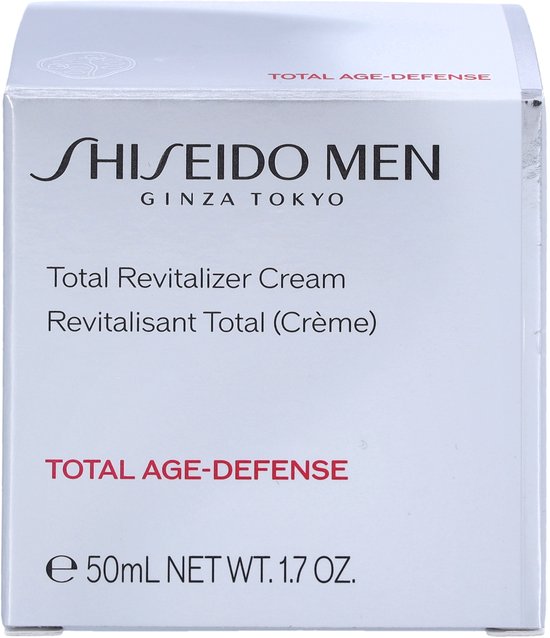 Shiseido Men Total Revitaliser Cream - Vitalisierende Anti-Ageing-Creme - 50 ml