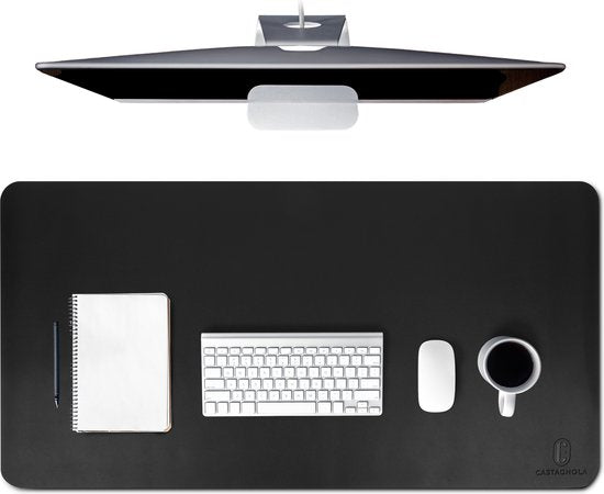 Castagnola Mauspad XXL - Schreibtisch-Pad - Schreibtisch-Matte - Schreibtisch-Organizer - Gaming Mauspad - 90 x 45 cm