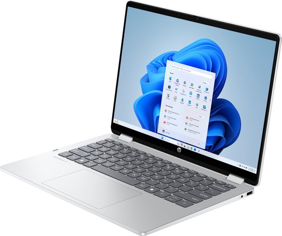 HP OmniBook 5 Flip 2-in-1 Laptop - 14" 2K Touchscreen - Intel Core i5 150U - 16GB RAM - 512GB SSD - Silber