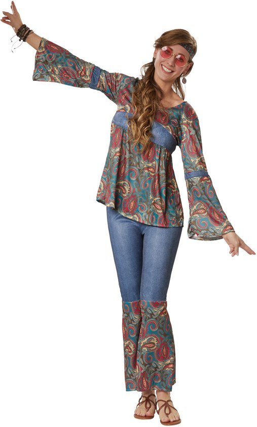 Dressforfun Faschingskostüm Hippie Girl Harmony – Damen – Größe M