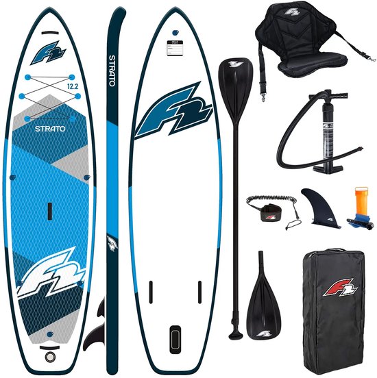 F2 Strato 12'2" aufblasbares SUP-Board-Set