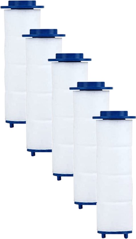 Aquadon EcoTornado Ersatzfilterset (5er-Pack) – Wirksame Entfernung von Kalk und Verunreinigungen aus dem Wasser – Einfach zu installieren – Ersatzfilter für Aquadon Eco Tornado