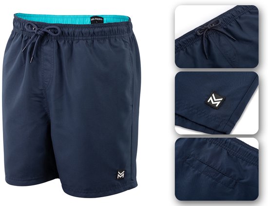 Milanoro - L - Badeshorts – Schwarz
