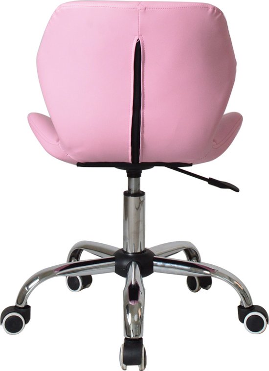 Bürostuhl modernes Design - Chefsessel - höhenverstellbar - rosa