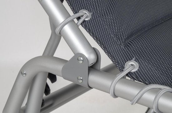 Crespo - Klappbett - AL/364 - Deluxe - Dunkelgrau