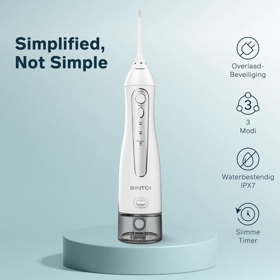Bintoi® iSonic Pro Series F600 - Wasserzahnseide - Zahnseidegeräte - Mundspülung