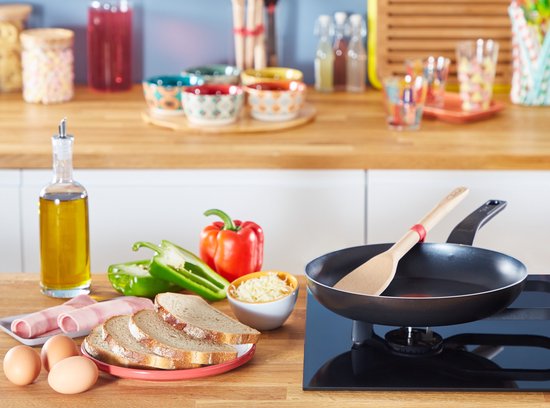 Tefal Easy Cook & Clean - Bratpfannen-Set - Ø24 und Ø28 cm - Nicht für Induktion geeignet - Antihaftbeschichtung - Aluminium - Schwarz
