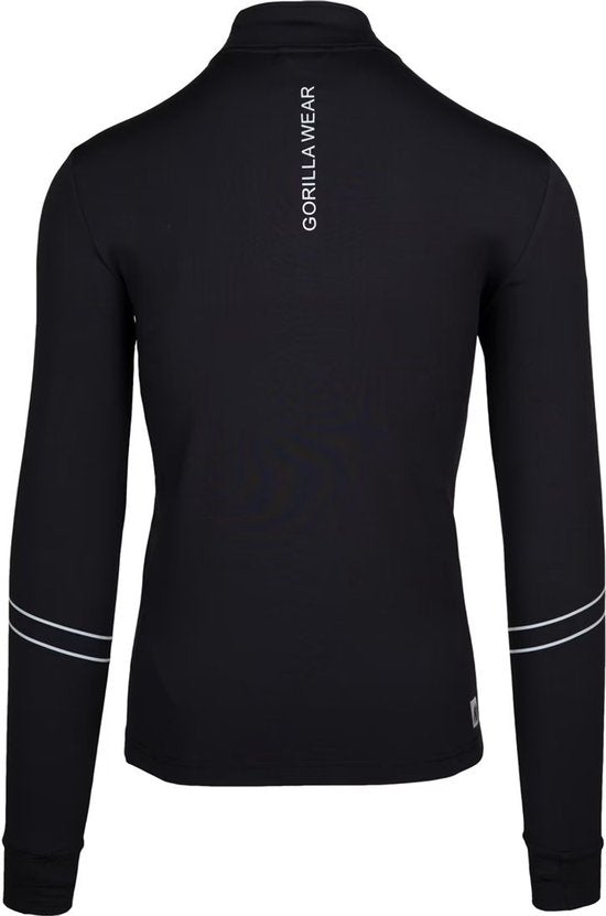 Gorilla Wear Noxen Langarm-Shirt - Schwarz - 3XL