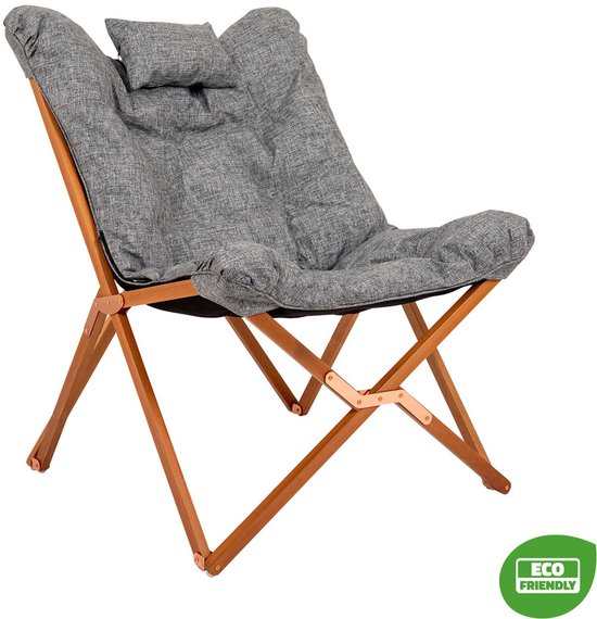 Bo-Camp - Urban Outdoor - Relaxsessel - Bloomsbury Comfort - Grau