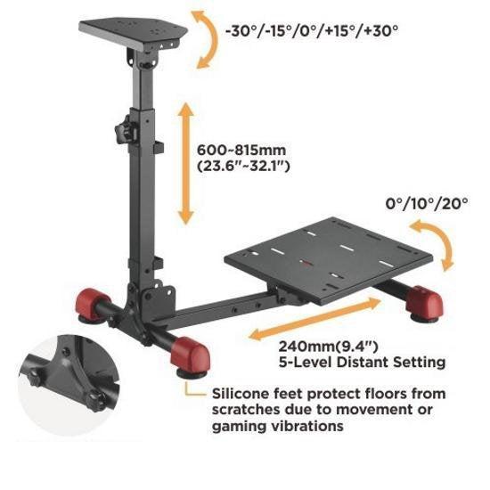 Lenkradständer - Rennsport Lenkerhalter - Rennsport Cockpit - Logitech - Thrustmaster - Fanatec
