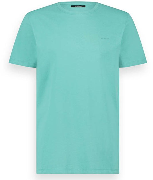 LEBASQ - The Baker - T-Shirt - Kurzarm - Lagoon - M - Bio-Baumwolle - 3D-Druck auf der Brust