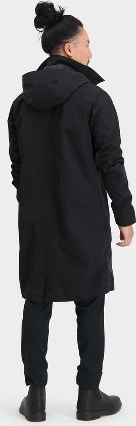 AGU Mac Regenmantel Urban Outdoor Herren - Schwarz - Größe L