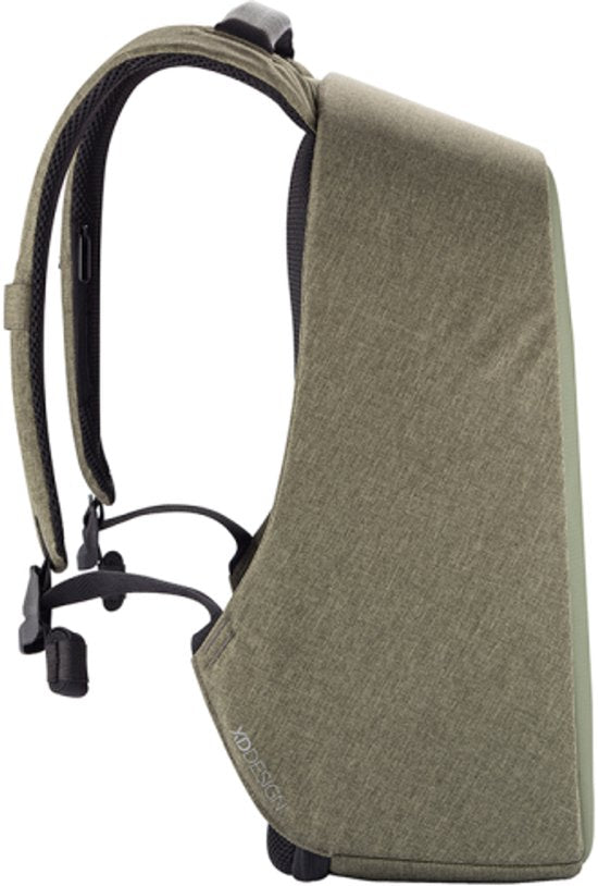 XD Design Bobby Hero Regular - Anti-Diebstahl-Rucksack 18 Liter - Grün