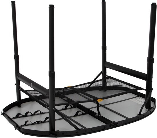 Bo-Camp - Industrie - Tisch - Northgate - Oval - Koffermodell - 100x70 cm