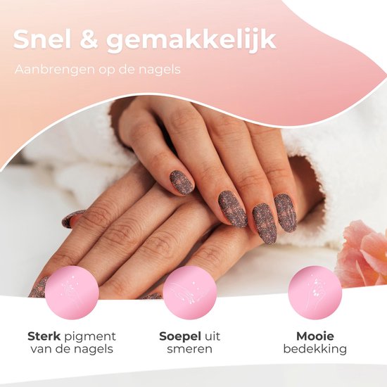 Moods Gellac 6-teiliges Set - Gel-Nagellack Starter Pack - Gel-Nagellack - 8ML - Subtle Luxe - Gellack - Nägel - Schicke Farben - HEMA & TPO-frei