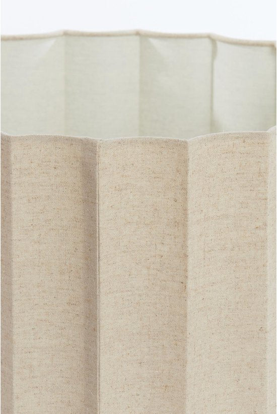 Light & Living Zylinder-Lampenschirm Disli – Creme – Ø 40 cm – Modern