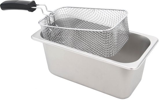 Tomado TDF3000S - Fritteuse - 3 Liter Fassungsvermögen - Kaltzonenfritteuse - 2000 Watt - Edelstahl