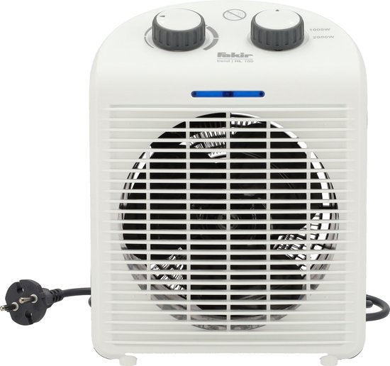 Fakir Trend HL 100 Elektroherd - Heizung mit Gebläse - Weiß/Grau