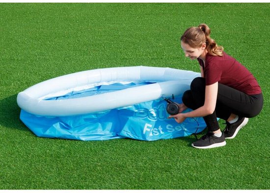 Bestway Kinderpool - Ø 183 cm - Modell 57392 - Aufblasbarer Rand