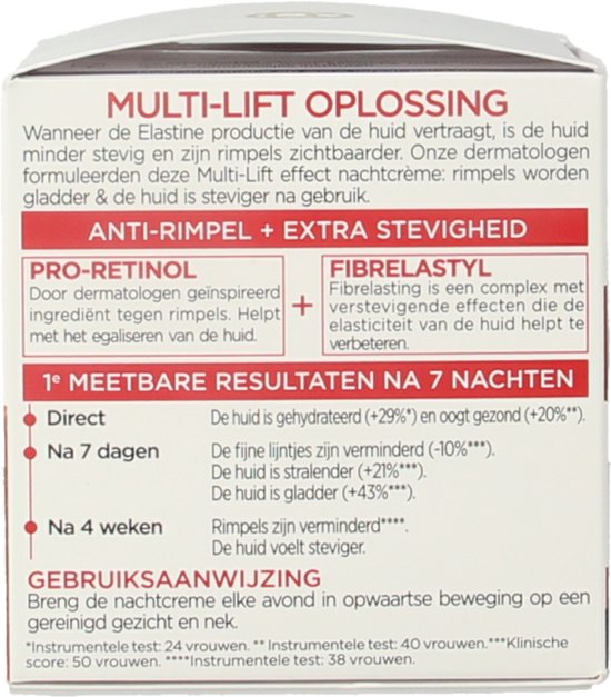 L’Oréal Paris Revitalift Nachtcreme Anti-Aging – Gegen Falten – Mit Pro-Retinol – 50 ml