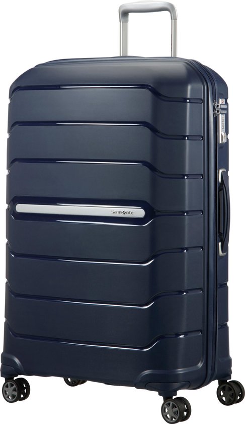 Samsonite Reisekoffer - Hartschalenkoffer – 75×52×35 cm – Erweiterbarer Reisekoffer – Leichtgewicht Trolley – mit Doppelrollen – TSA-Schloss – Reisegepäck - Blau