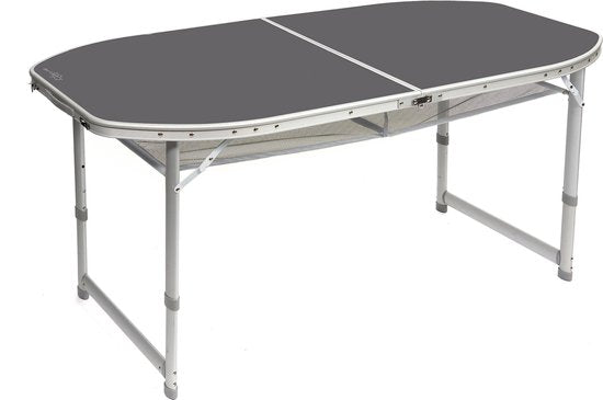 Bo-Camp - Tisch - Oval - Koffermodell - 150x80 cm