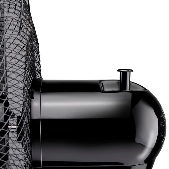 Lifetime Air Tischventilator 35W - Ventilator für Tisch und Schreibtisch - mit Griff, 3 Geschwindigkeiten und Kippfunktion - leise 65dB - Schwarz