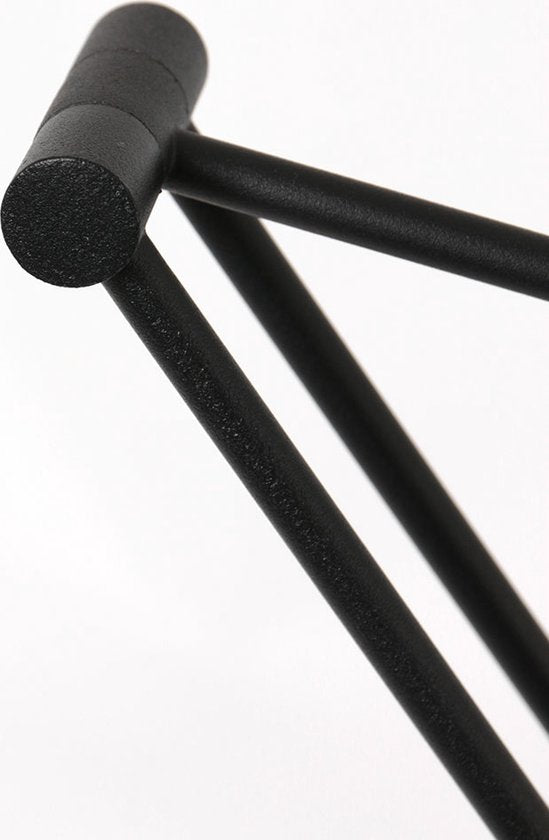 Steinhauer – Stehlampe – Soleil – schwarz – Kunststoff und Metall – Designlampe – LED – 3257ZW