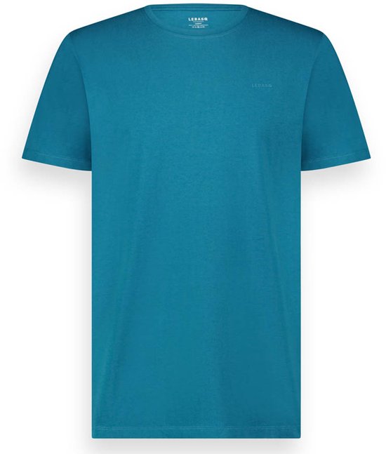LEBASQ - The Baker - T-Shirt - Kurzarm - Lyons Blue - Blau - L - Bio-Baumwolle - 3D Print