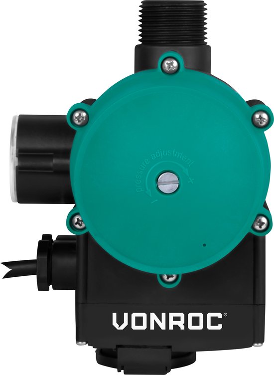 VONROC Druckschalter/elektronischer Druckschalter - Plug & Play - Universal - Max. 1100W