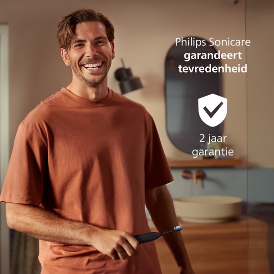 Philips Sonicare 7100 Series - Elektrische Zahnbürste - Schwarz - Reiseetui - Gesünderes Zahnfleisch - HX7421/01