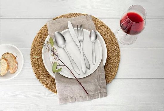 Villeroy & Boch Arthur Besteck-Set - 68 Teile - Gebürsteter Edelstahl