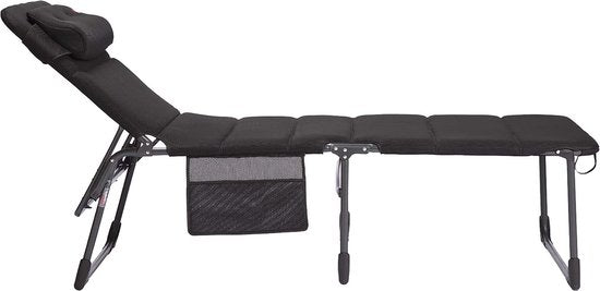 Crespo - Klappbett - AP/363 - Air-Deluxe - Schwarz