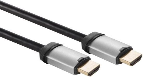 Velleman Hdmi Kabel mit Ethernet Kabel 5 Meter Kupfer Schwarz