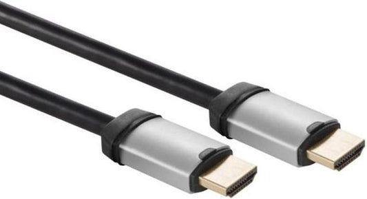 Velleman Hdmi Kabel mit Ethernet Kabel 5 Meter Kupfer Schwarz