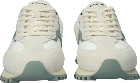Blackstone SCORIA LEGEND - DG532 Weiß Grün Umwelt - Runner Sneaker - Herren - Off white - Größe: 44