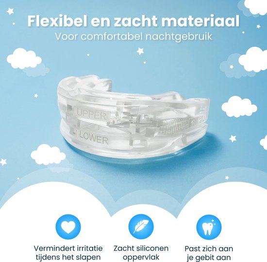 DreamCare Anti Snore Brace - Anti Snore - Snore Brace - Einstellbar - Snore Braces - Anti Snore Produkte - Bpa frei