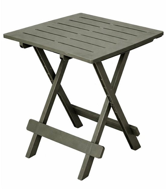 Pro GardenCamping Tisch 50x43x43 Salbei grün/Kunststoff
